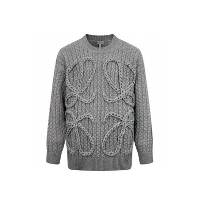 로에베 남성 라운드 스웨터 - Loewe Mens Round Sweater - loc9702x