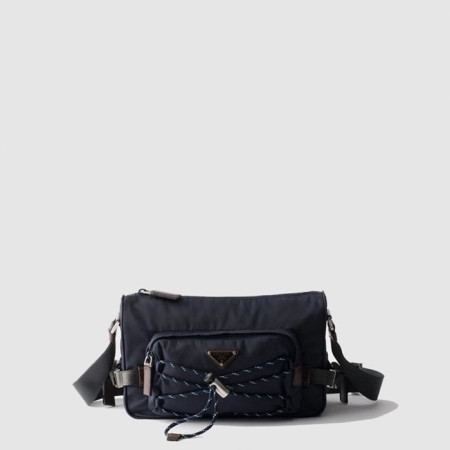 프라다 남성 스피드록 리나일론 가죽 숄더백 2VH192 - Prada Mens Speedlock Re-Nylon Leather Shoulder Bag - prb12127x