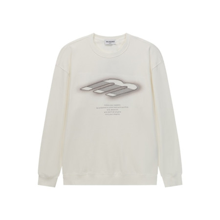발렌시아가 남성 라운드 긴팔티 - Balenciaga Mens Round Tshirt - bac12165x