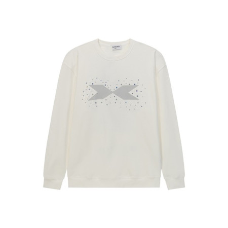 발렌시아가 남성 라운드 긴팔티 - Balenciaga Mens Round Tshirt - bac12169x