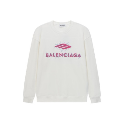 발렌시아가 남성 라운드 긴팔티 - Balenciaga Mens Round Tshirt - bac12173x