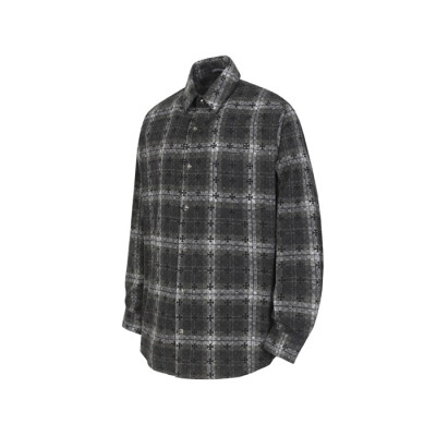 크롬하츠 남성 체크 셔츠 - Chrom hearts Mens Flanner Shirts - chc12176x