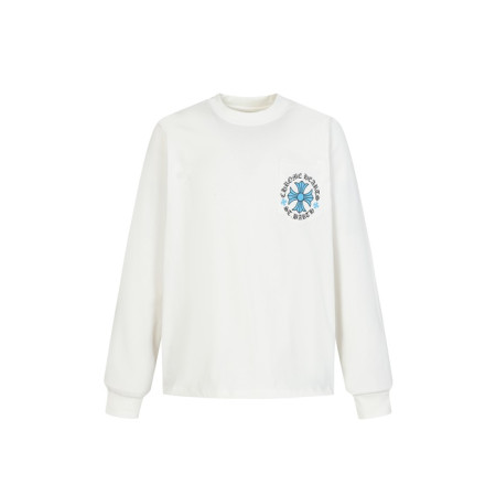 크롬하츠 남성 라운드 긴팔티 - Chrome Hearts Mens Round Tshirt - chc12204x