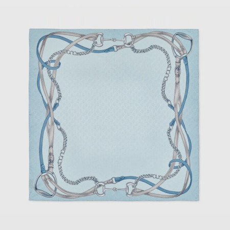 구찌 여성 스퀘어 스카프 - Gucci Womens Square Scarf - acc6153x