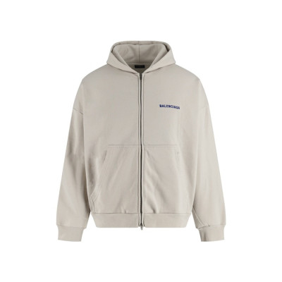 발렌시아가 남성 집업 후드티 - Balenciaga Mens Zip-up Hooded - bac12282x