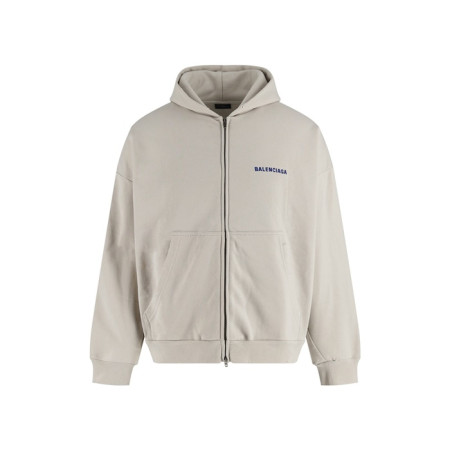 발렌시아가 남성 집업 후드티 - Balenciaga Mens Zip-up Hooded - bac12282x