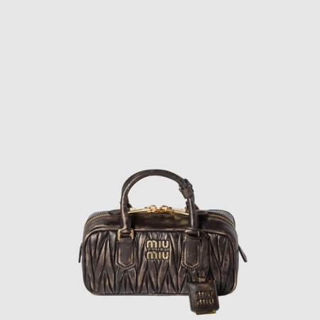 미우미우 여성 아르카디 마테라쎄 백 - Miumiu Womens Arcadi Matelasse Bag - mib12171x