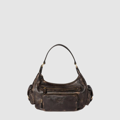 미우미우 여성 나파 가죽 포켓 백 - Miumiu Womens Nappa Leather Pocket Bag - mib12143x