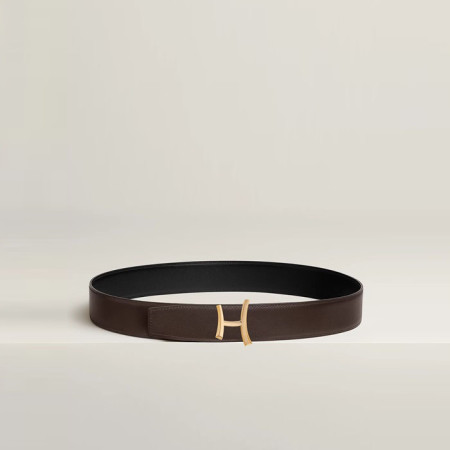 에르메스 남성 S Script 버클 리버서블 벨트 - Hermes Mens S Script Buckle Reversible Belt - bel422x