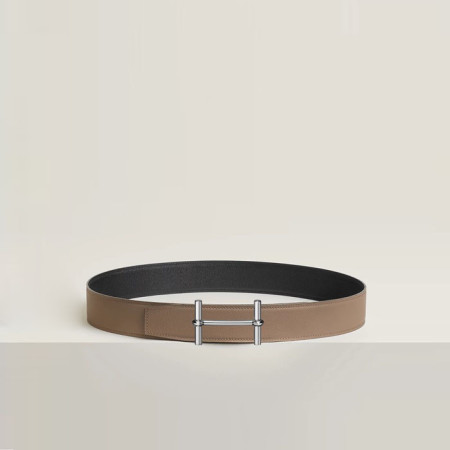 에르메스 남성 H Dancre 버클 리버서블 벨트 - Hermes Mens H Dancre Buckle Reversible Belt - bel427x