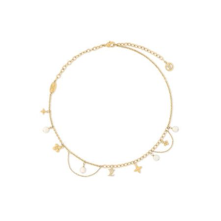 루이비통 여성 골드 네크리스 - Louis vuitton Womens Blooming Pearls Necklace - acc6177x