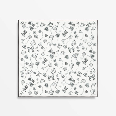 샤넬 여성 스퀘어 스카프 - Chanel Womens Square Scarf - acc6199x