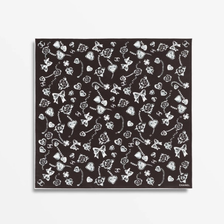 샤넬 여성 스퀘어 스카프 - Chanel Womens Square Scarf - acc6200x