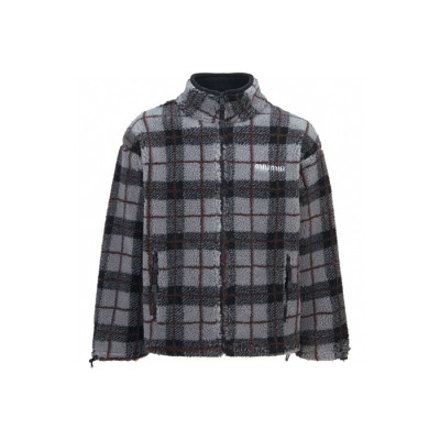 미우미우 남/녀 집업 자켓 - Miumiu Unisex Zip-up Jacket - mic12352x