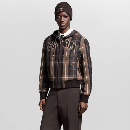루이비통 남성 후드 자켓 - Louis vuitton Mens Hood Jacket - lvc12383x