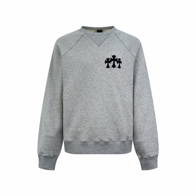 크롬하츠 남성 라운드 긴팔티 - Chrome Hearts Mens Round Tshirt - chc12397x