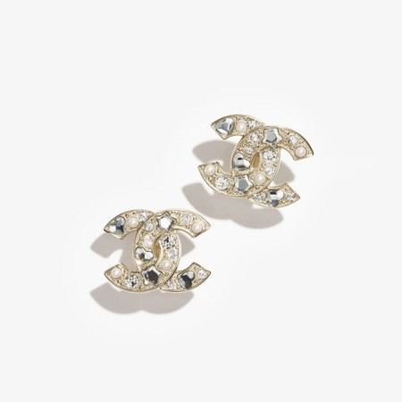 샤넬 여성 골드 이어링 - Chanel Womens Gold Earring - acc6246x