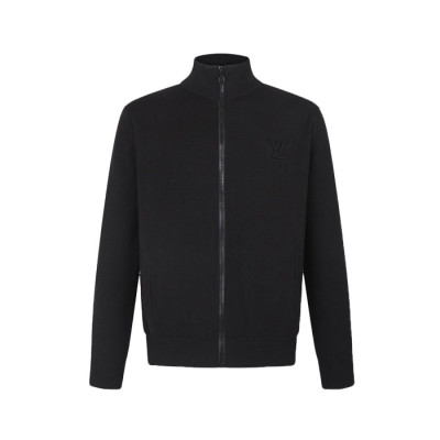 루이비통 남성 집업 니트웨어 - Louis vuitton Mens Zip Up Knitwear - lvc12457x