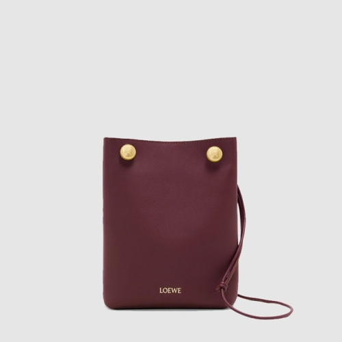 로에베 남/녀 페블 파우치  - Loewe Unisex Pebble Pouch - lob12222x