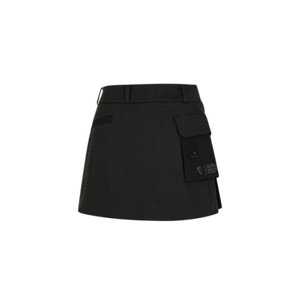 [Amazing Cre] 어메이징크리 여성 플레이트 알렉스 JQD 카고 스커트 - gol1932x