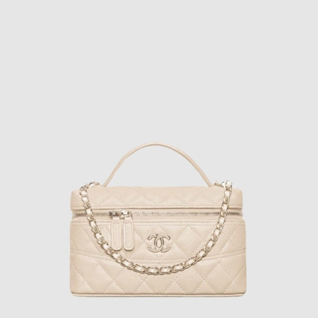 샤넬 여성 롱 베니티 체인 - Chanel Womens Long Vanity with chain - chb12547x