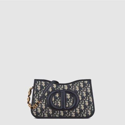 디올 여성 CD Signature 체인 호보 미니 백 - Dior Womens CD Signature Chain Hobo Mini Bag - dib12561x