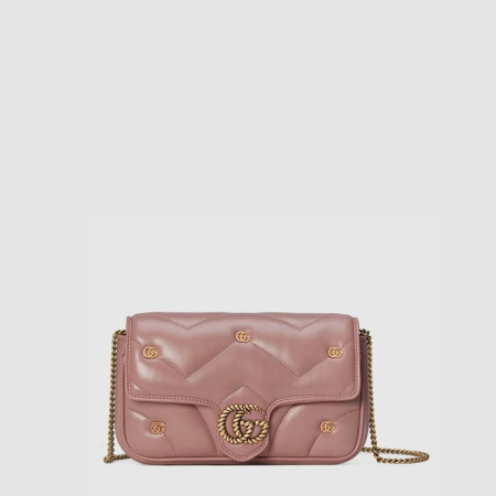 구찌 여성 GG 마몽 체인 숄더백 - Gucci Womens GG Marmont Chain Shoulder Bag - gub12562x