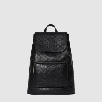 구찌 남성 GG 엠블럼 미디엄 백팩 - Gucci Mens GG Emblem Medium Backpack - gub12616x