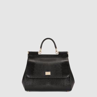 돌체앤가바나 여성 라지 시실리 핸드백 - Dolce&Gabbana Womens Large Sicily Handbag - dob12620x