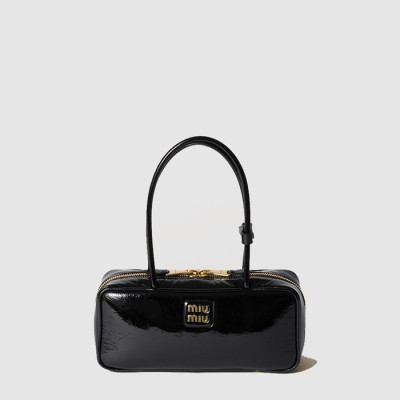 미우미우 여성 가죽 보 백 - Miumiu Womens Beau Bag - mib12710x
