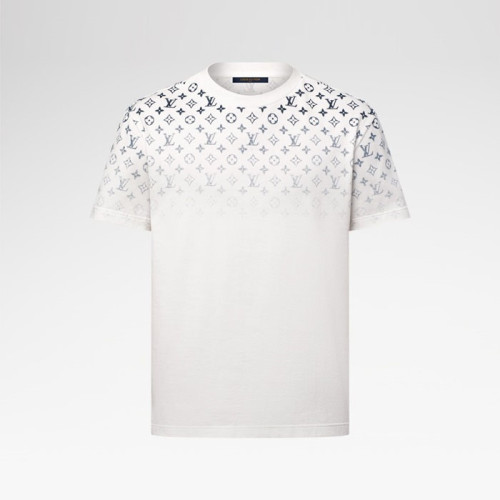 루이비통 남성 라운드 반팔 티셔츠 - Louis vuitton Mens Round Tshirt - lvc12548x