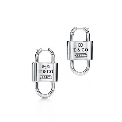 티파니 여성 라지 더블 락 드롭 이어링 - Tiffany Womens Large Double Lock Drop Earrings - acc6344x
