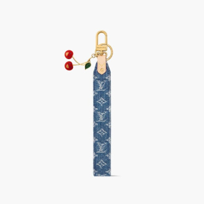 루이비통 남/녀 LV x TM 데님 세리즈 드라곤느 백 참 - Louis vuitton Unisex LV x TM Denim Cerise Dragonne Bag Charm - acc6353x