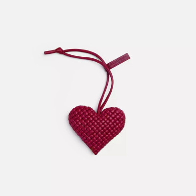 보테가 베네타 남/녀 인트레치오 하트 참 - Bottega veneta Unisex Intrecchio Heart Charm - acc6358x