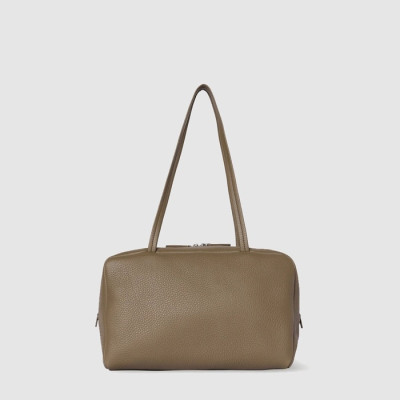 더 로우 여성 Astra 가죽 볼링 백 - The Row Womens Astra Leather Bowling Bag - thb12731x