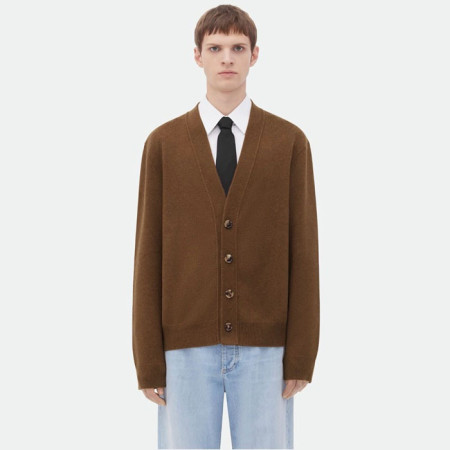 보테가 베네타 남성 브이넥 가디건 - Bottega veneta Mens V-neck Cardigan - bvc12580x