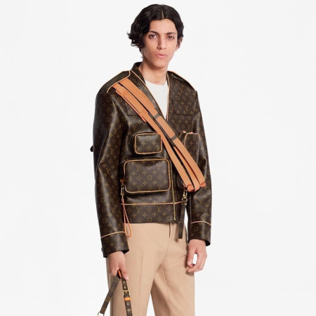 루이비통 남성 가죽 자켓 - Louis vuitton Mens Leather Jackets - lvc12607x
