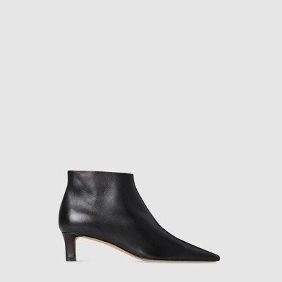 더 로우 여성 Carla 45 가죽 부츠 - The Row Womens Carla 45 Leather Boots - ths8811x