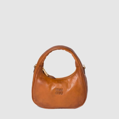 미우미우 여성 완더 마테라쎄 호보 백 - Miumiu Womens Wander Matelasse Hobo Bag - mib12850x
