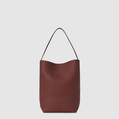 더 로우 여성 라지 NS 파크 토트 가죽 백 - The Row Womens Large NS Park Tote Leather Bag - thb12863x