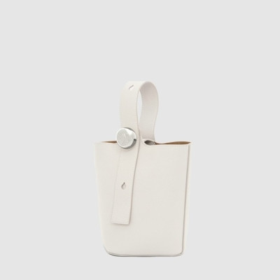 로에베 여성 미니 페블 버킷 백 - Loewe Womens Mini Pebble Bucket Bag - lob12898x
