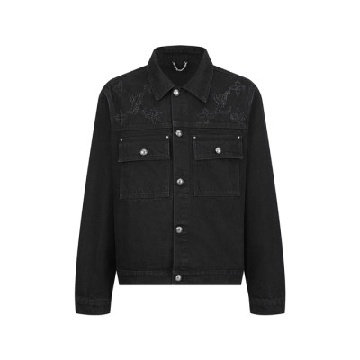 루이비통 남성 데님 자켓 - Louis vuitton Mens Denim Jacket - lvc12701x