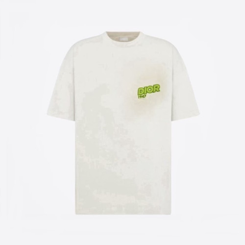디올 남성 라운드 반팔 티셔츠 - Dior Mens Round Tshirt - dic12712x