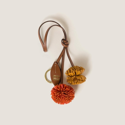 미우미우 남/녀 트릭 가죽 키링 - Miuniu Unisex Napa Leather Trick - acc6426x