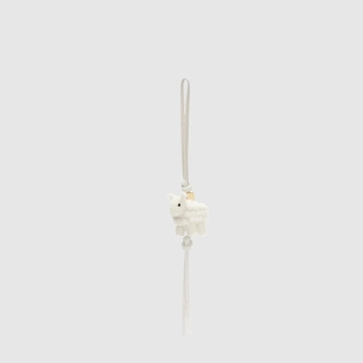 로에베 남/녀 양 펠트 참 - Loewe Unisex Sheep Felt Charm - acc6430x