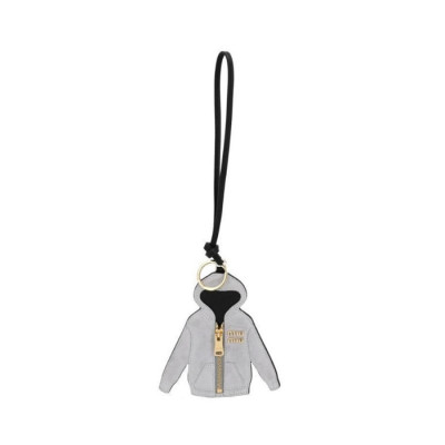 미우미우 남/녀 트릭 레더 키링 - Miuniu Unisex Trick Leather Keychain - acc6454x