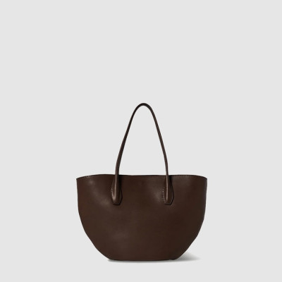 더 로우 여성 Alger 가죽 토트백 - The Row Womens Alger Leather Tote Bag - thb13065x