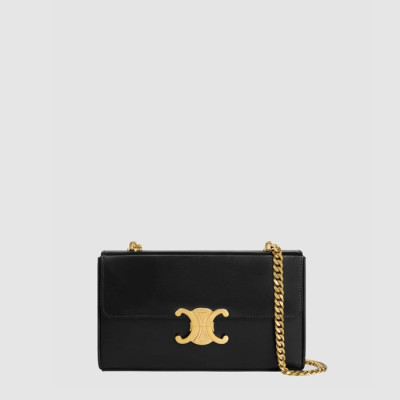 셀린느 여성 트리오페 체인 박스백 - Celine Womens Triomphe Chain Box Bag - ceb13099x