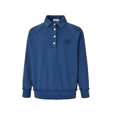 미우미우 남성 폴로 긴팔티 - Miumiu Mens Polo Tshirt - mic12749x