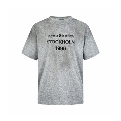 아크네 남/녀 라운드 반팔티 - Acne Unisex Round Tshirt - anc12763x